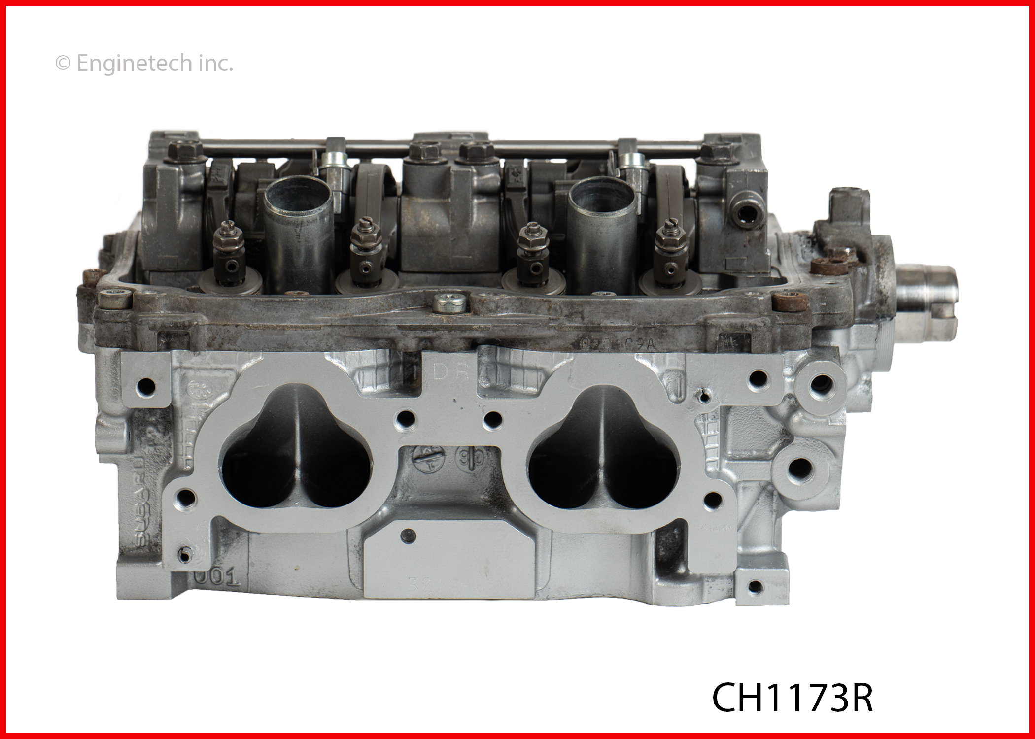 Enginetech Remanufactured Engine Cylinder Head Complete - CH1173R